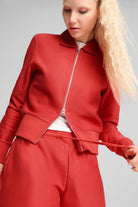 Puma-PREMIUM ESS A-Line Shorts 4 Jacquard Red-Şort-2-roqelvaxirum.shop