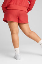 Puma-PREMIUM ESS A-Line Shorts 4 Jacquard Red-Şort-4-roqelvaxirum.shop