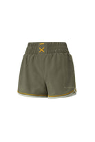 Puma-PUMA X FRIDA KAHLO SHORT Dark Green Moss-Şort-1-roqelvaxirum.shop