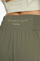 Puma-PUMA X FRIDA KAHLO SHORT Dark Green Moss-Şort-6-roqelvaxirum.shop