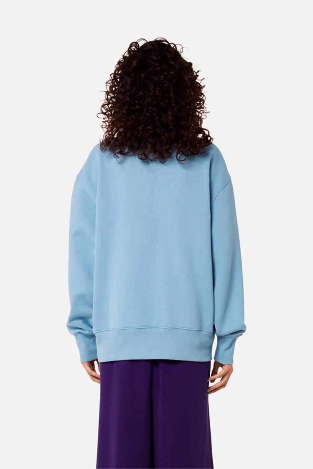 Puma-PUMA x AMI Half-Zip Sweatshirt Faded Denim-Sweatshirts & Hoodies-4-roqelvaxirum.shop