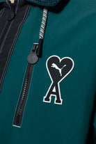 Puma-PUMA x AMI Jacket Varsity Green-Mont-5-roqelvaxirum.shop