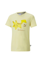 Puma-PUMA x POKEMON Tee Kids Pale Lemon-T-Shirts-1-roqelvaxirum.shop