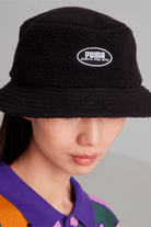 Puma-PUMA x P.A.M. Sherpa Bucket Hat Puma Black-Bucket Hat-2-roqelvaxirum.shop