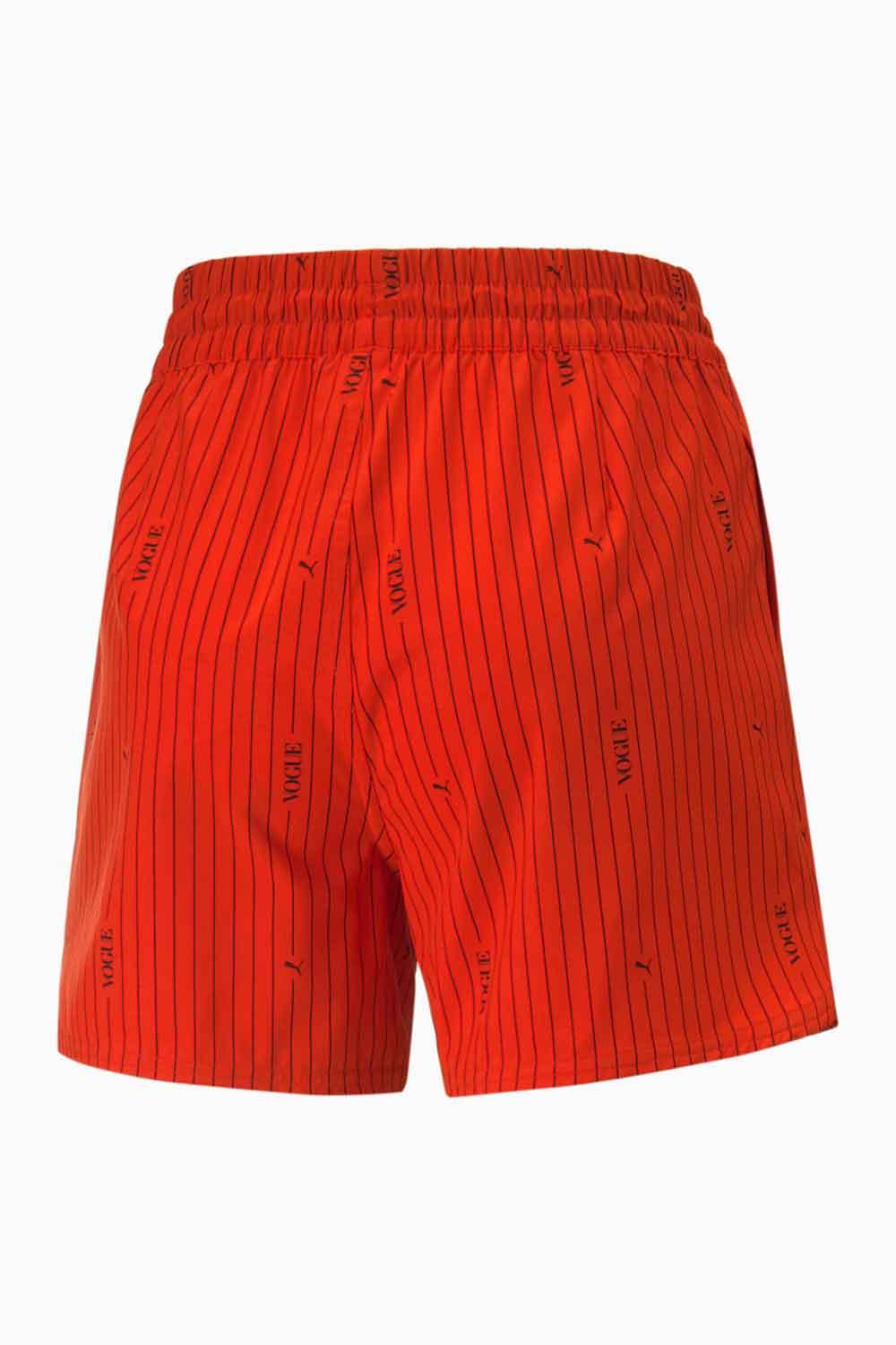 Puma-PUMA x VOGUE Woven Shorts Fiery Red-Şort-2-roqelvaxirum.shop