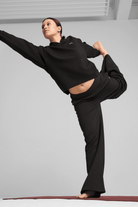 Puma-Q4 Studio Textured Hoody Puma Black-Sweatshirts & Hoodies-4-roqelvaxirum.shop