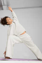 Puma-Q4 Studio Textured Hoody Vapor Gray-Sweatshirts & Hoodies-6-roqelvaxirum.shop