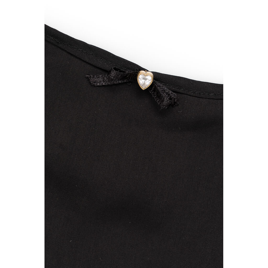 Pure Paris-Anne İpek Saten Kısa Sabahlık-Sabahlık-15-roqelvaxirum.shop
