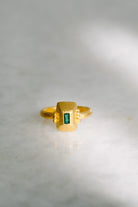 Aurelia Yüzük - Emerald Green