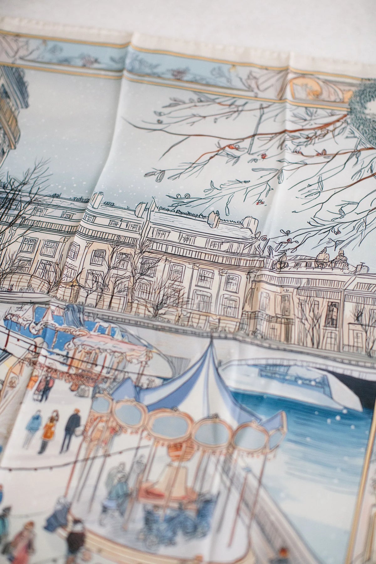 Pure Paris-Carrousel D’Hiver İpek Fular-Şal & Fular-2-roqelvaxirum.shop