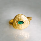 Celestina Yüzük - Emerald Green