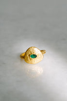 Celestina Yüzük - Emerald Green