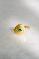 Celestina Yüzük - Emerald Green