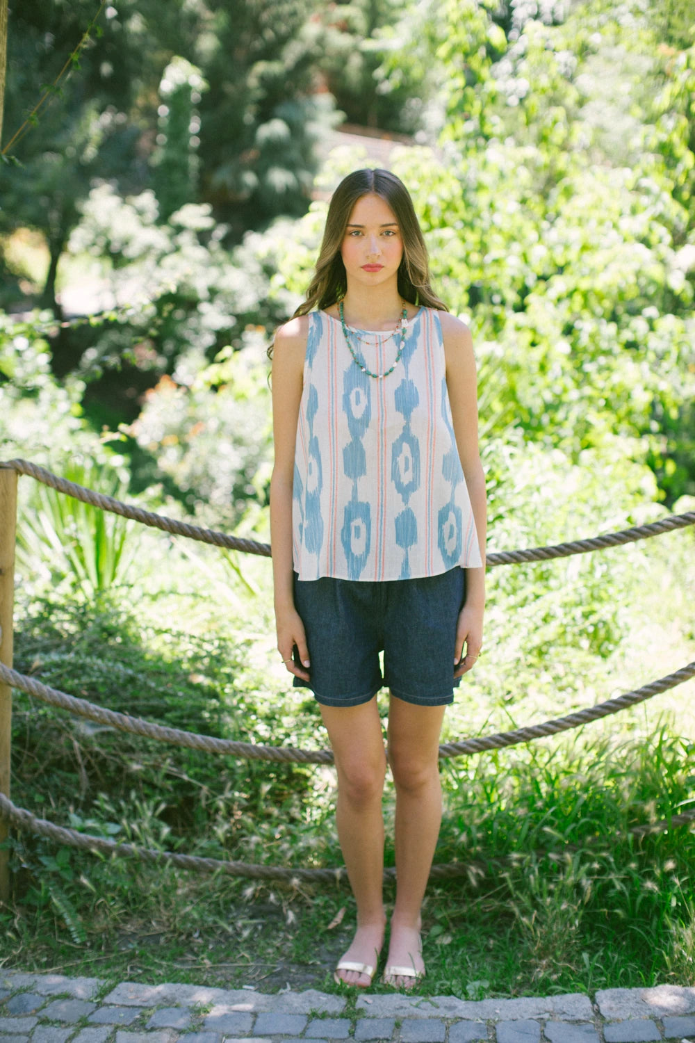 Pure Paris-Chora Kolsuz Keten Bluz-Bluz-2-roqelvaxirum.shop