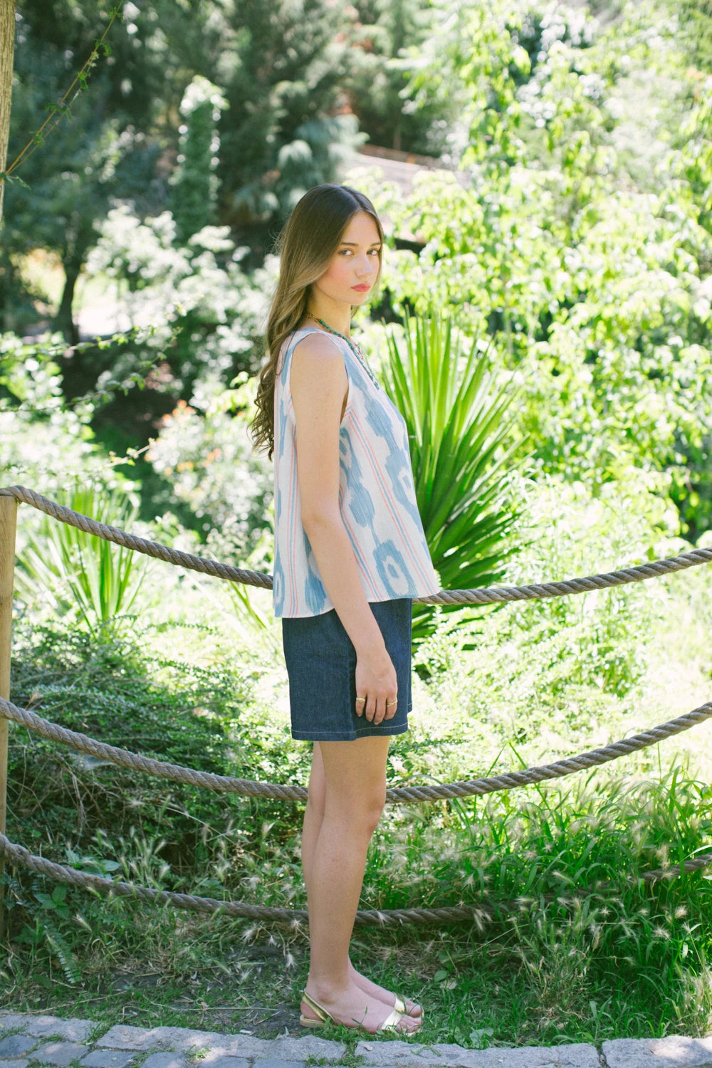 Pure Paris-Chora Kolsuz Keten Bluz-Bluz-4-roqelvaxirum.shop