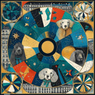 Pure Paris-La Ville Des Chiens İpek Fular-Şal & Fular-1-roqelvaxirum.shop