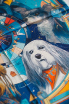 Pure Paris-Les Chiens Parisiens İpek Fular-Şal & Fular-3-roqelvaxirum.shop