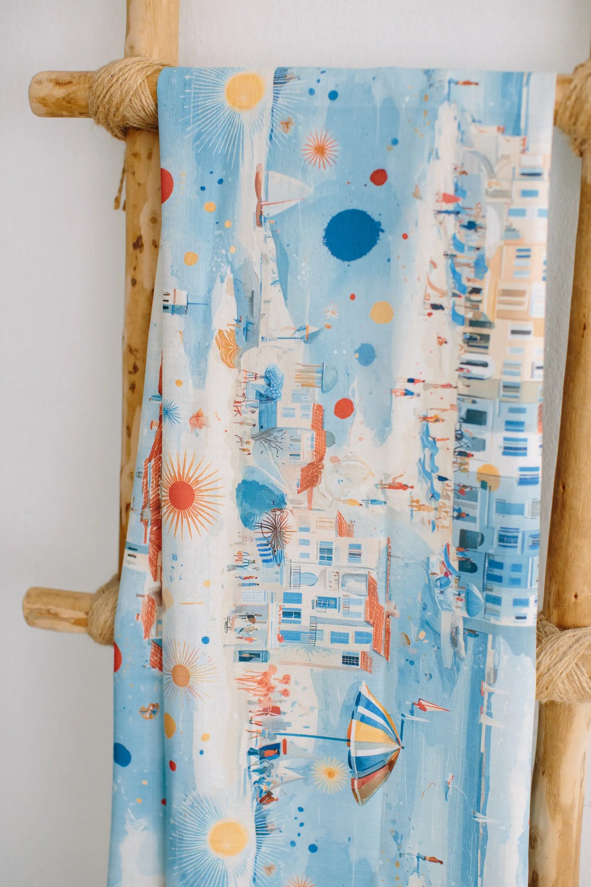 Pure Paris-Les Tropeziens Keten Bandana & Pareo-Pareo & Bandana-5-roqelvaxirum.shop