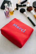 Pure Paris-Merci Kozmetik & Seyahat Çantası – Kırmızı-Makyaj Çantası-4-roqelvaxirum.shop