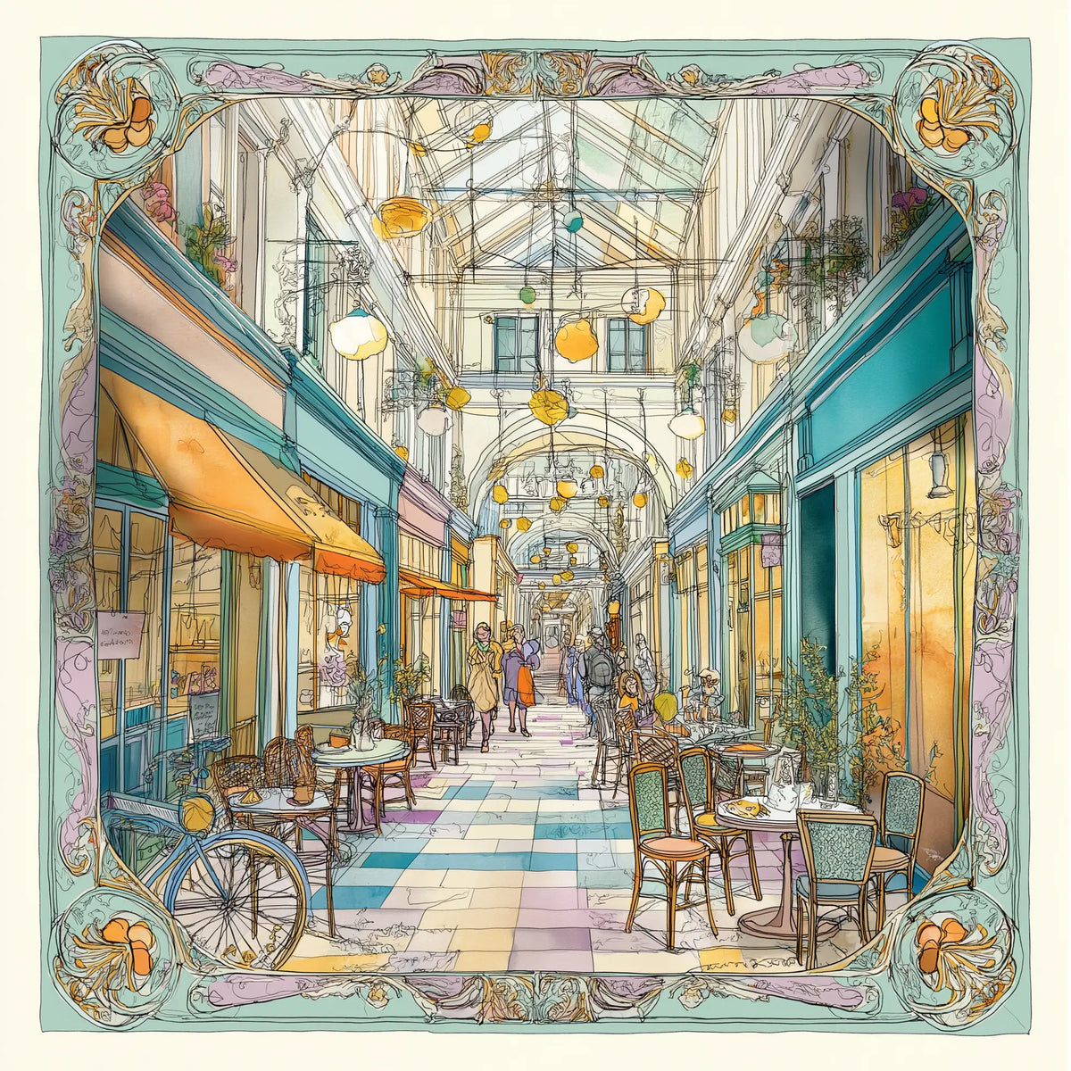 Pure Paris-RêVes De Passage İpek Fular-Şal & Fular-1-roqelvaxirum.shop