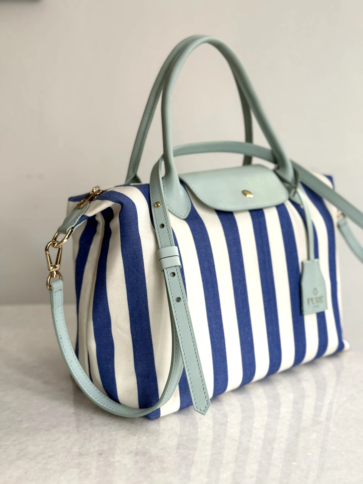 Pure Paris-Riviera Bag - Marine-Kol Çantası-7-roqelvaxirum.shop