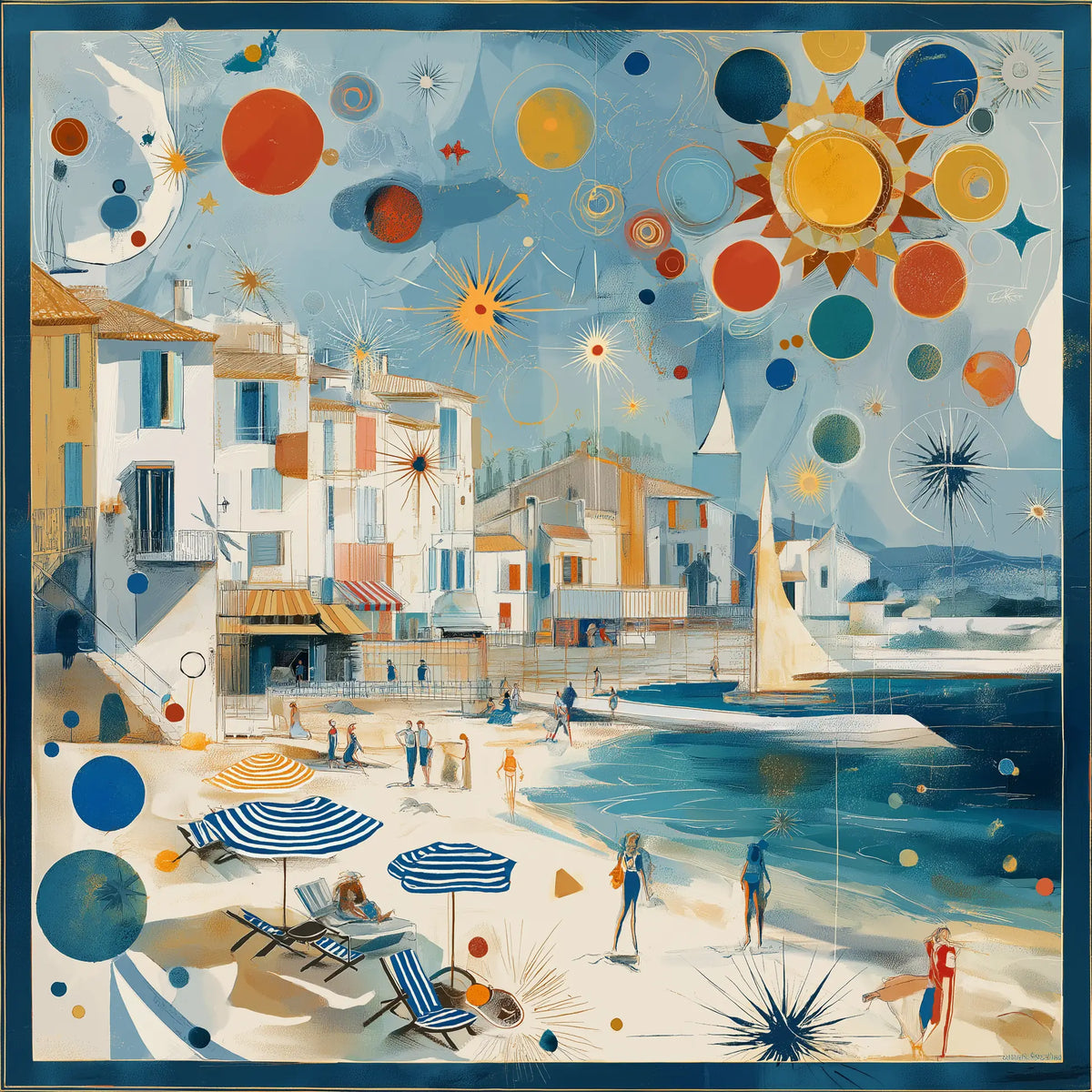 Pure Paris-Soleil De Saint-Tropez İpek Fular-Şal & Fular-1-roqelvaxirum.shop