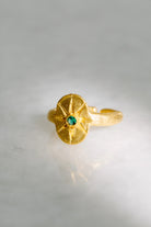 Solenne Yüzük - Emerald Green