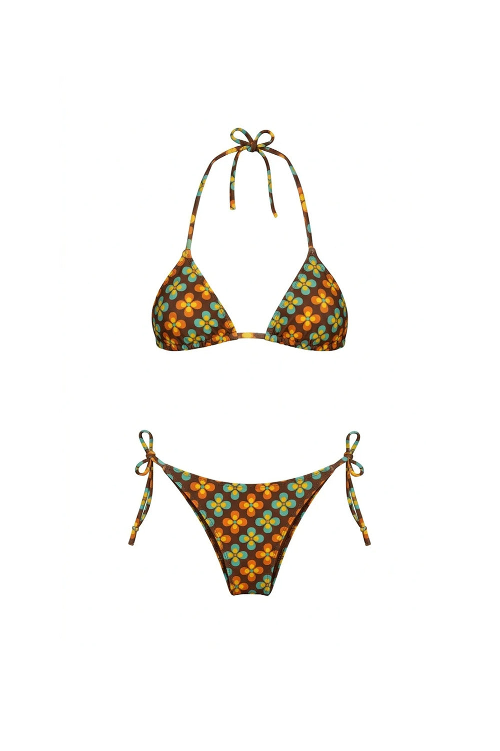 Quande-Aquatri Üçgen Bikini // Qn-927 Tek Üst-Bikini & Mayo-1-roqelvaxirum.shop