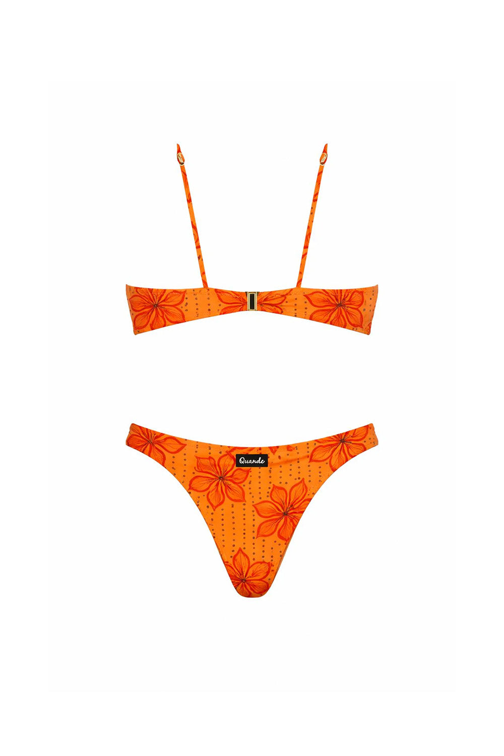 Quande-Sassy Crop Bikini // Qn-915 Tek Alt-Bikini & Mayo-2-roqelvaxirum.shop