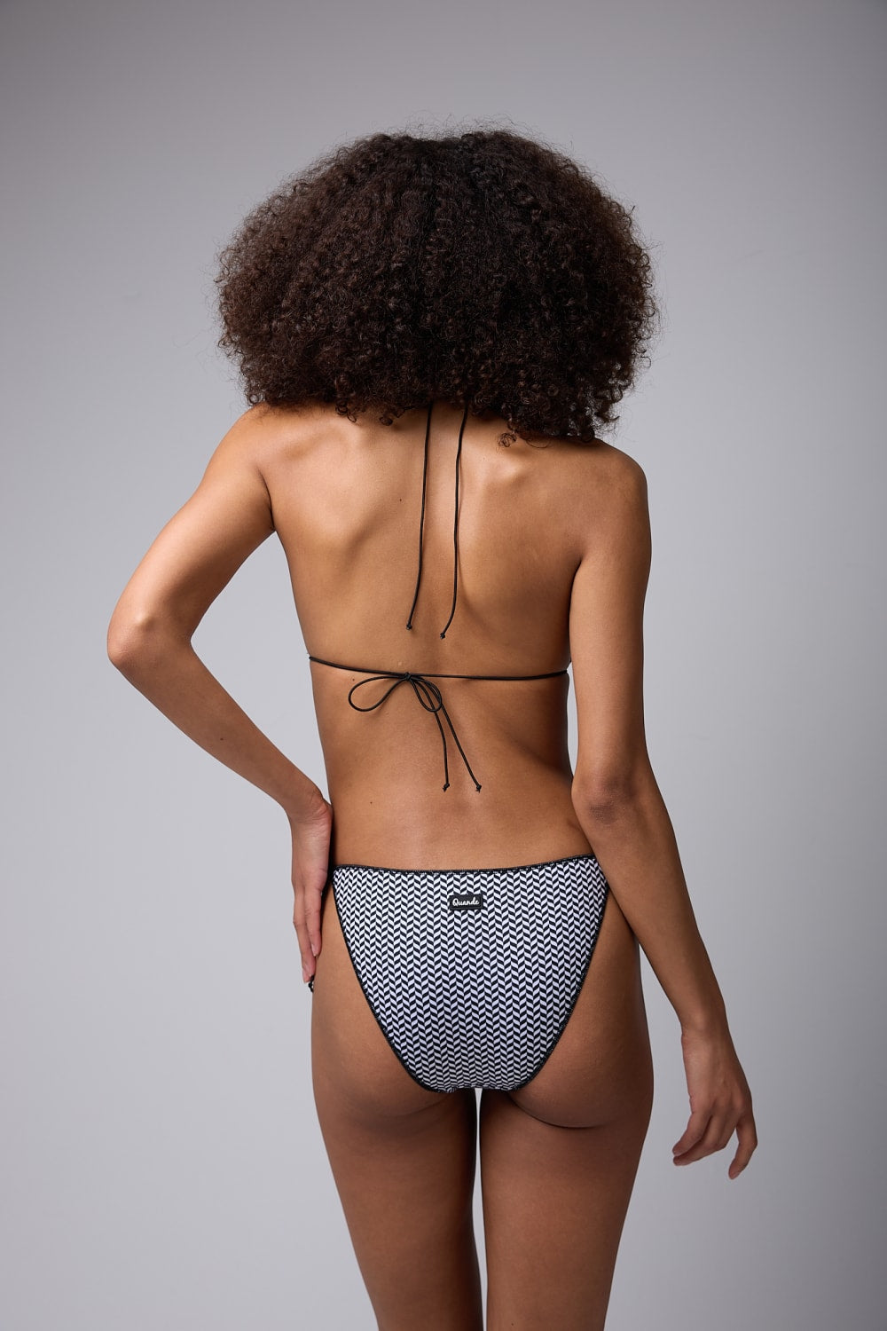 Quande-Üçken Bikini / Üst / Qn-155-1-Bikini & Mayo-2-roqelvaxirum.shop