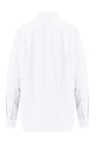 Rafael Fernè-Beyaz Logo Oversize Gömlek-Gömlek-6-roqelvaxirum.shop