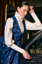 Rafael Fernè-Daisy Denim Elbise-Elbise-1-roqelvaxirum.shop