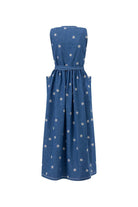 Rafael Fernè-Daisy Denim Elbise-Elbise-3-roqelvaxirum.shop
