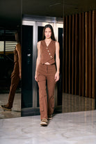 Rafael Fernè-Peon Camel Pantolon-Pantolon-1-roqelvaxirum.shop