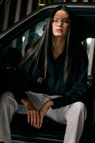 Rafael Fernè-Siyah Logo Oversize Gömlek-Gömlek-2-roqelvaxirum.shop