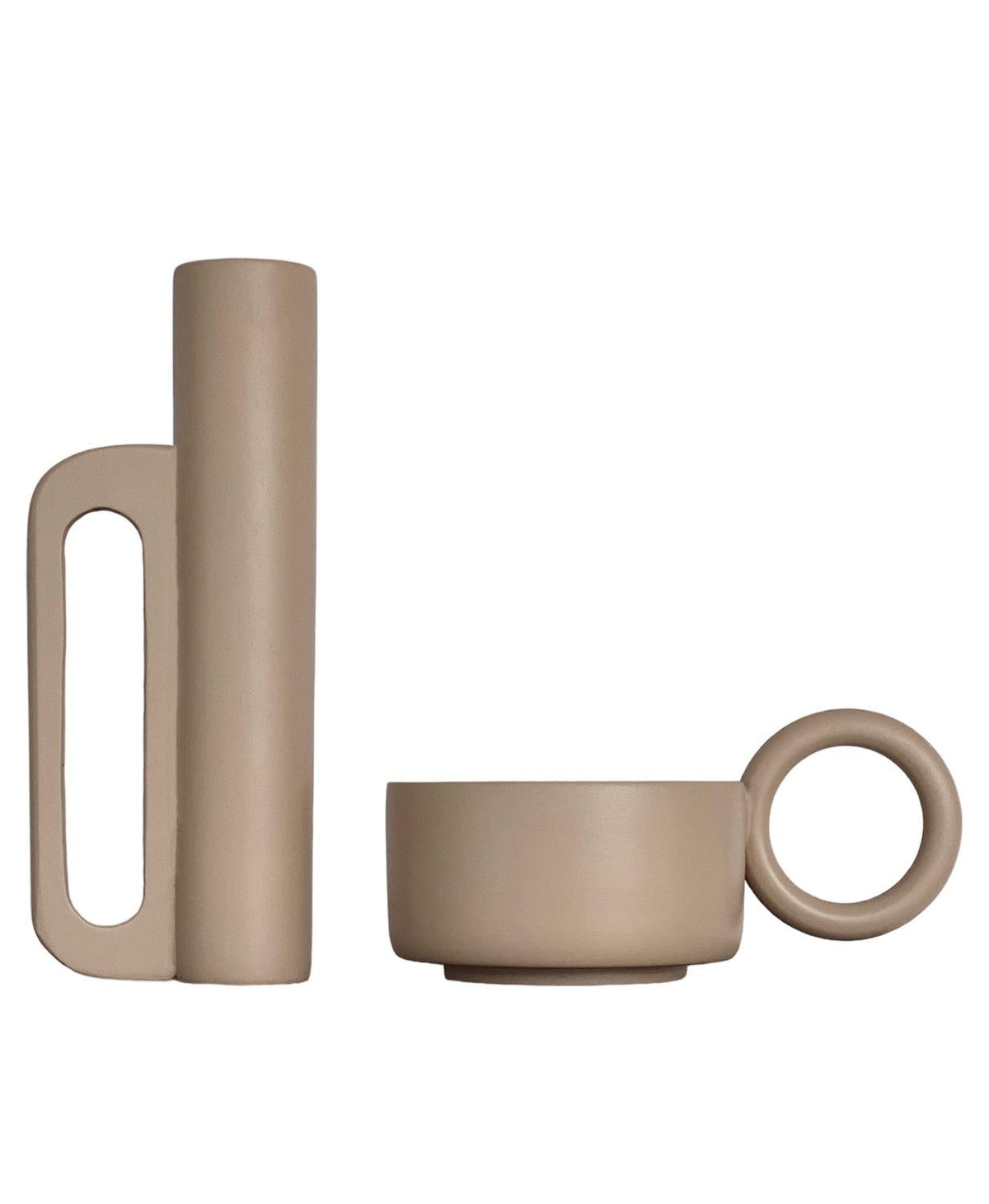 Raika Studio-Marfa Beige Set-Mumluk & Şamdan-1-roqelvaxirum.shop