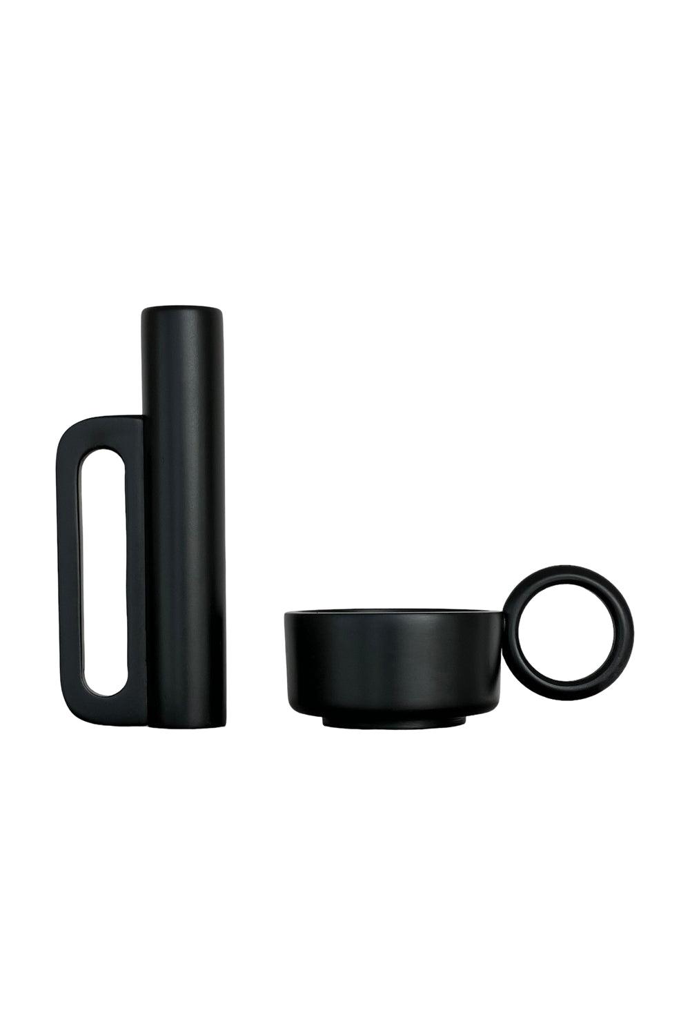 Raika Studio-Marfa Black Set-Mutfak Aksesuarları-1-roqelvaxirum.shop