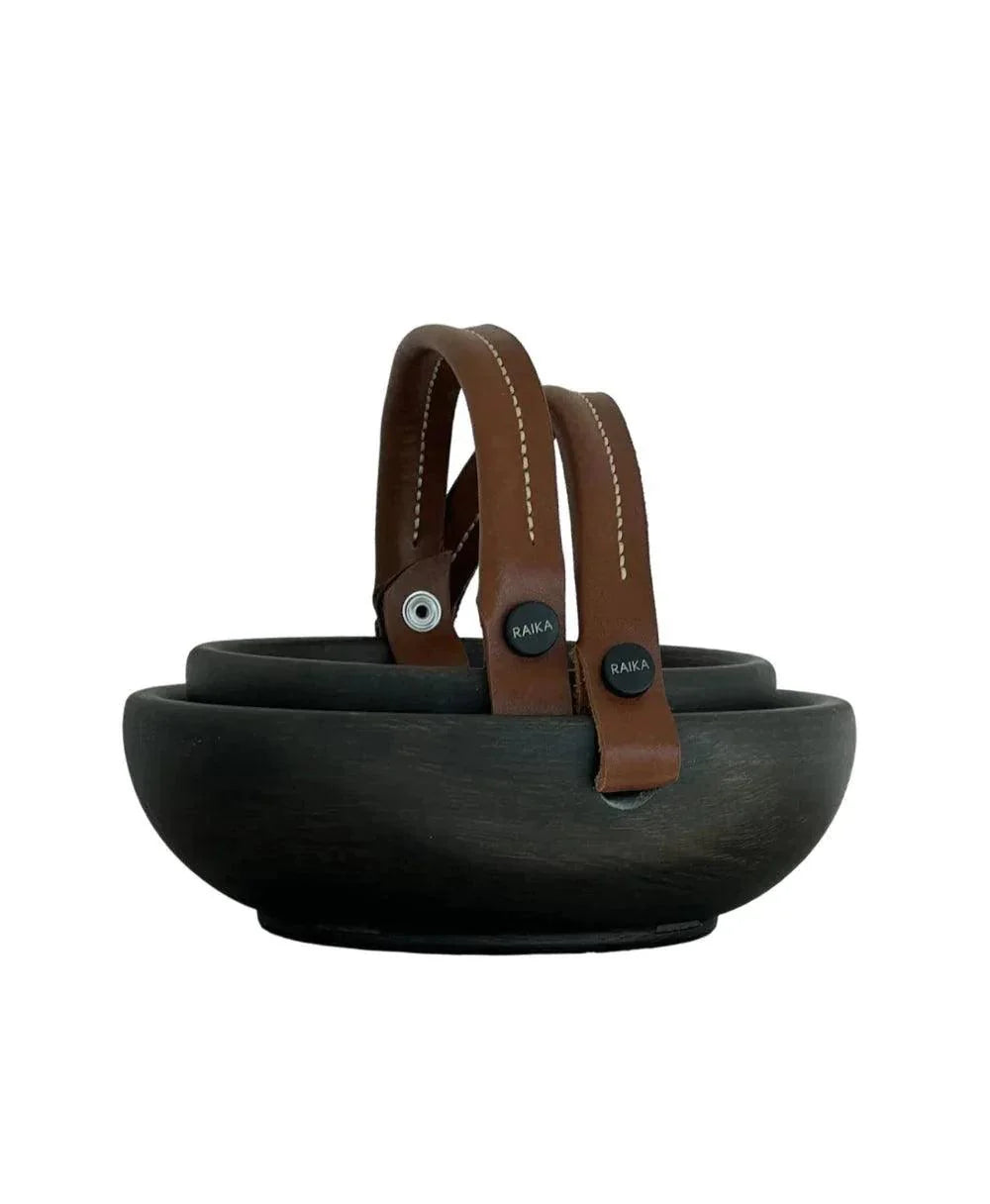 Raika Studio-Pia Black-tan Bowl-Tabak & Kase-2-roqelvaxirum.shop