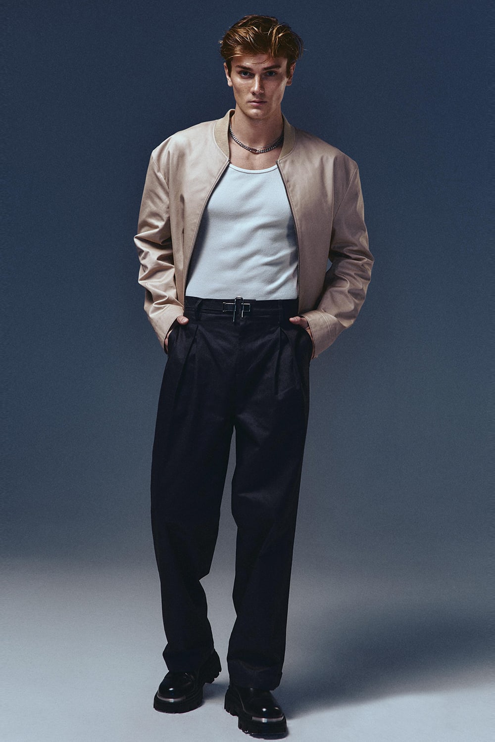 Recordis Paris-Ori Pleated Trousers-Kumaş Pantolon-1-roqelvaxirum.shop
