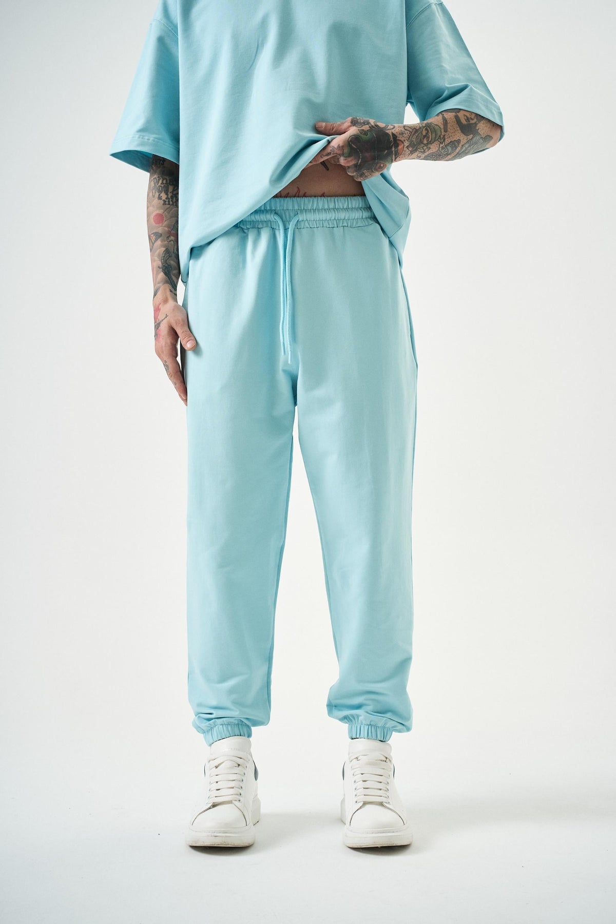 Erkek Basic Jogger Eşofman Altı Bebe Mavi