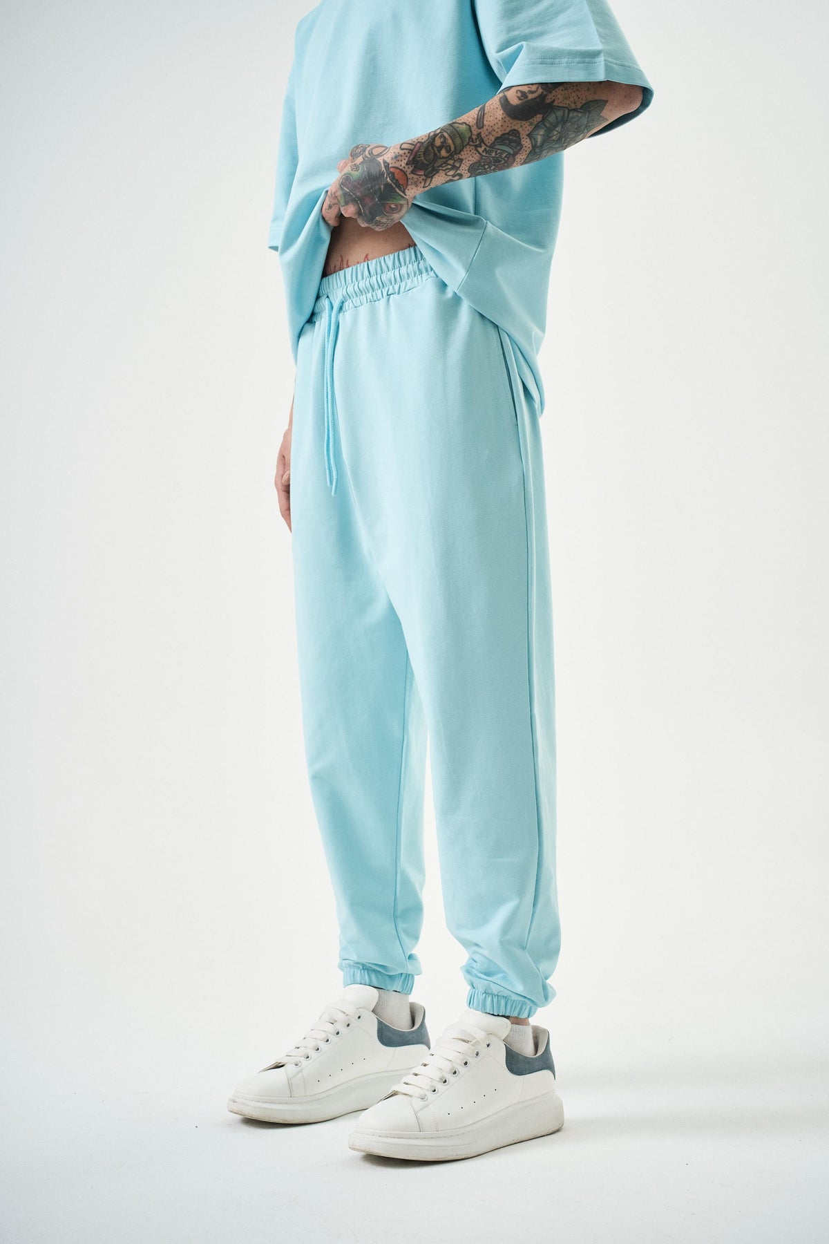 Erkek Basic Jogger Eşofman Altı Bebe Mavi