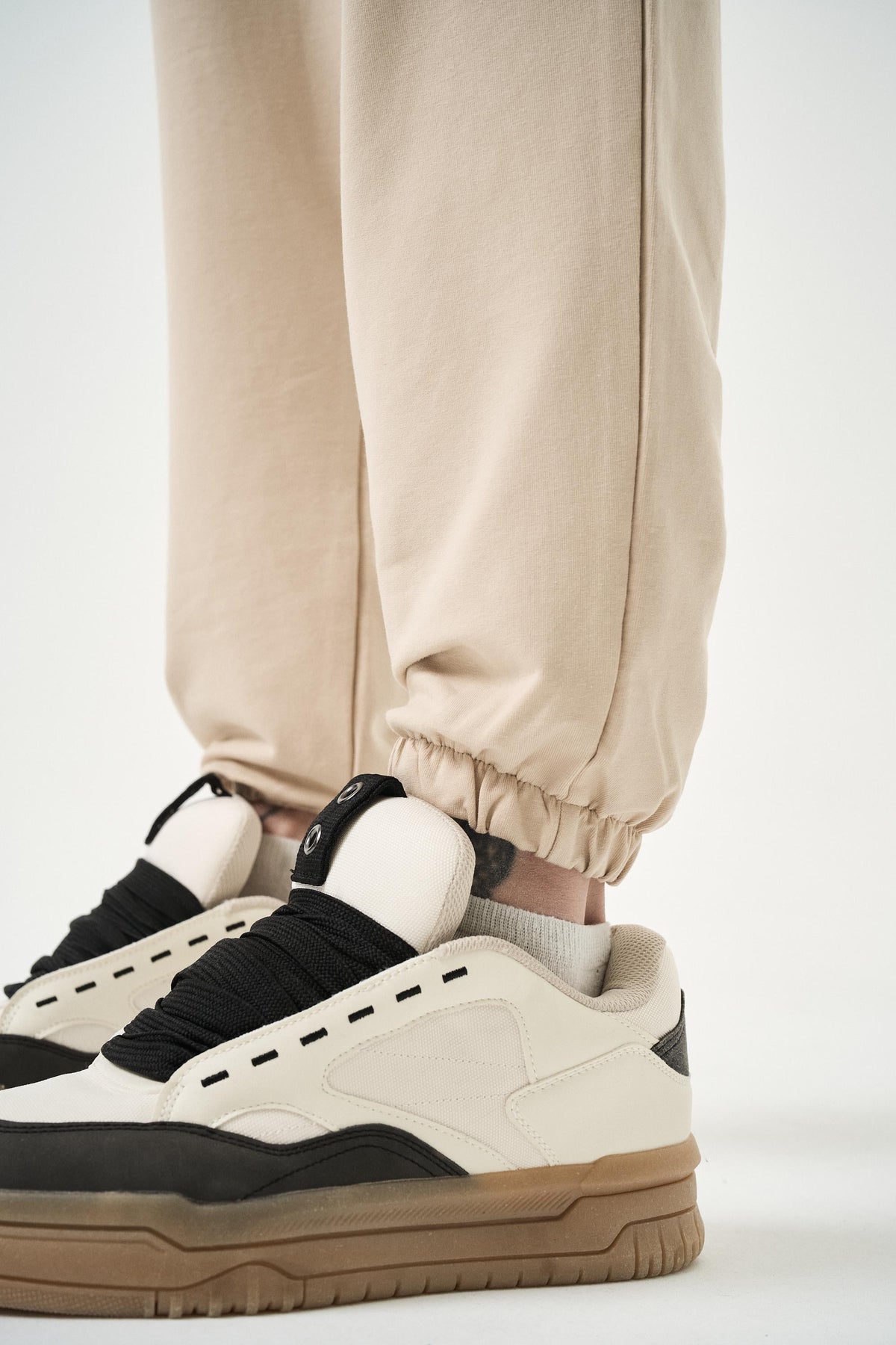 Erkek Basic Jogger Eşofman Altı Bej