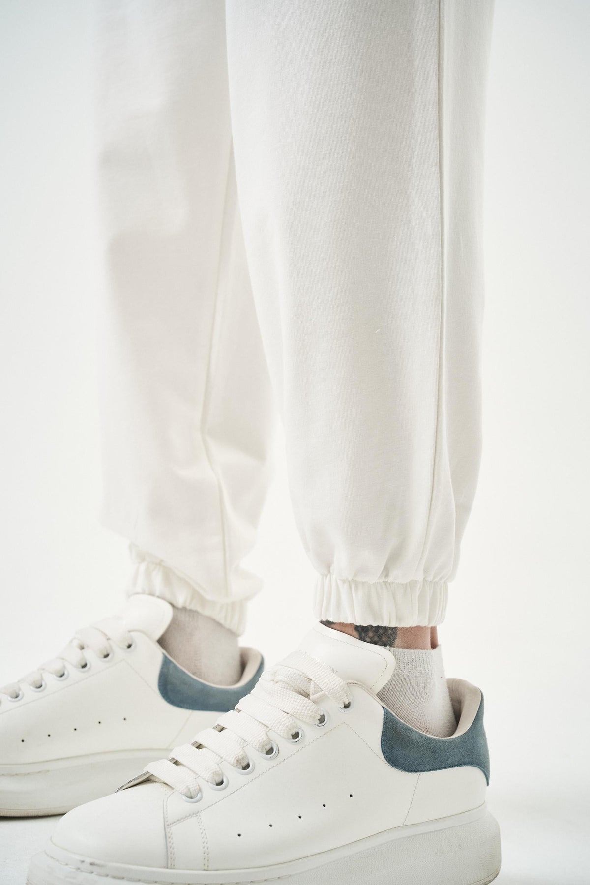 Erkek Basic Jogger Eşofman Altı Ekru