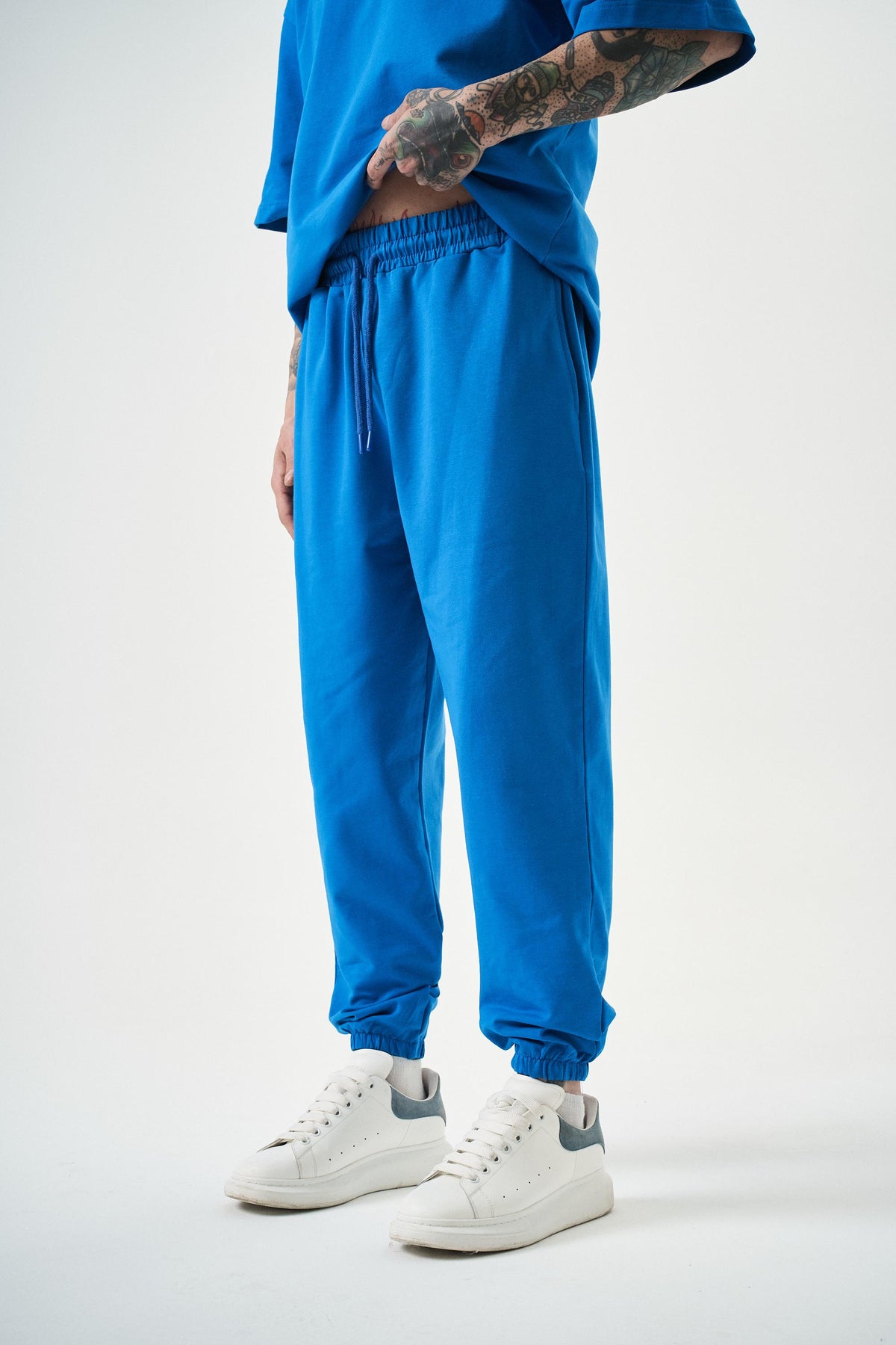 Erkek Basic Jogger Eşofman Altı Mavi