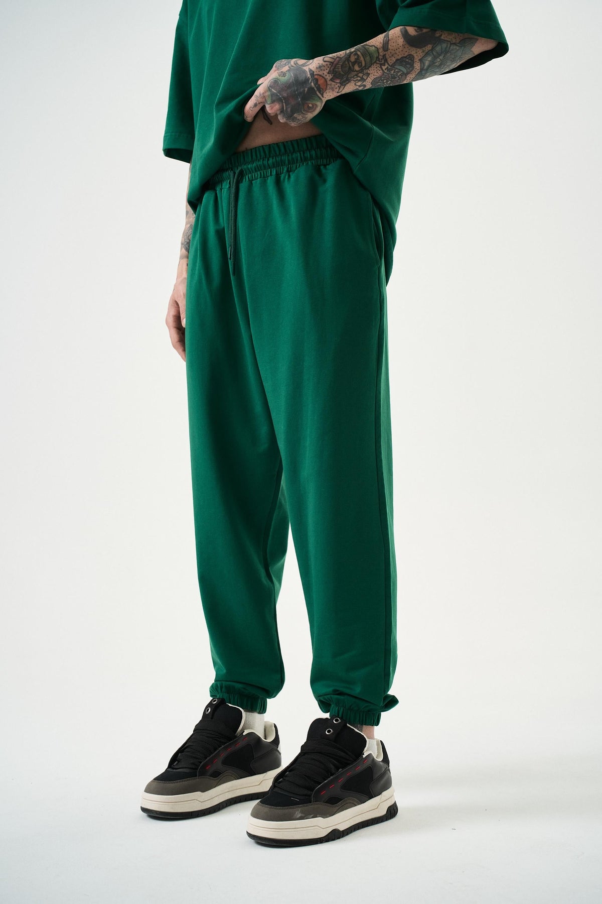 Erkek Basic Jogger Eşofman Altı Nefti