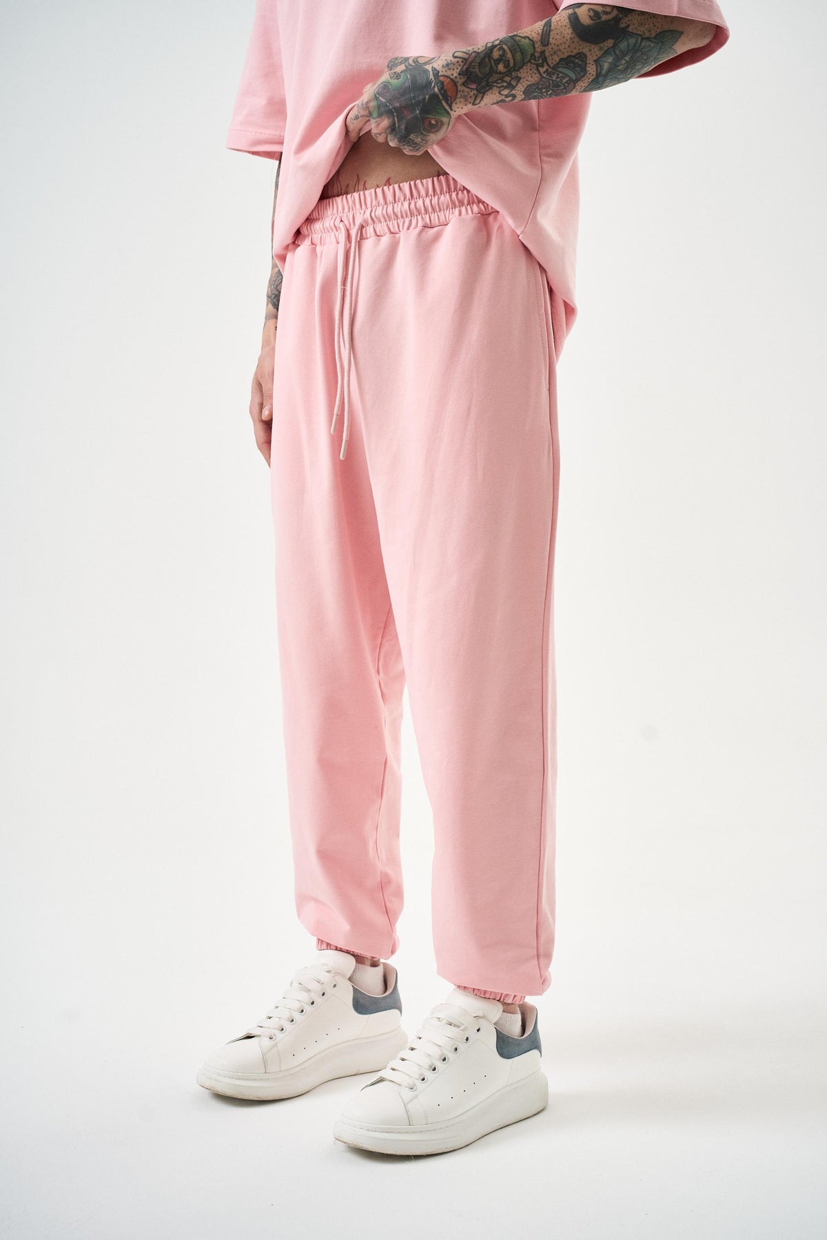 Erkek Basic Jogger Eşofman Altı Somon