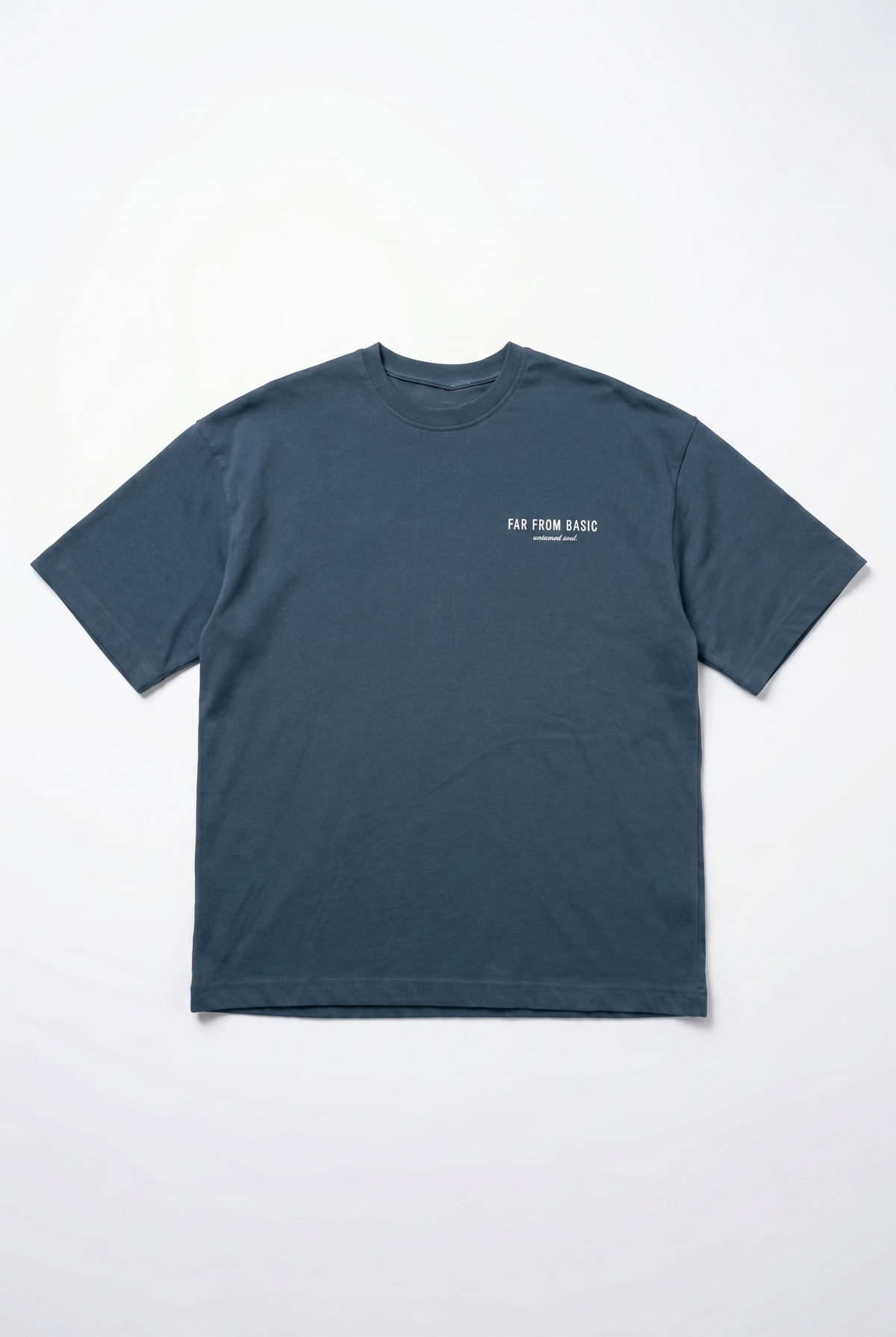 Erkek Respire X Itsbyzey Baskılı Oversize T-Shirt Petrol