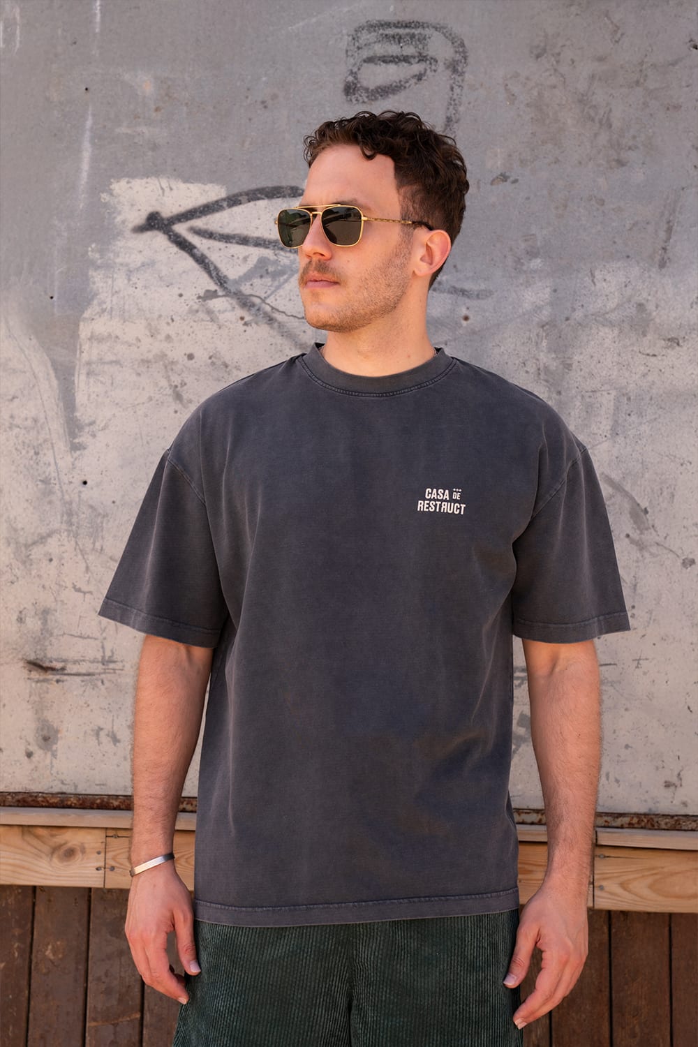 Casa Tee Vintage Black - 3