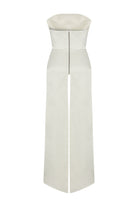 Roccie-Alice Strapless Satin Corset-Büstiyer-5-roqelvaxirum.shop