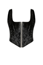 Roccie-Chelina Velvet Corset-Büstiyer-1-roqelvaxirum.shop